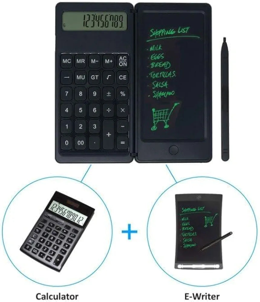 Calcify™ 2-in-1 Smart Calculator with Writing Pad