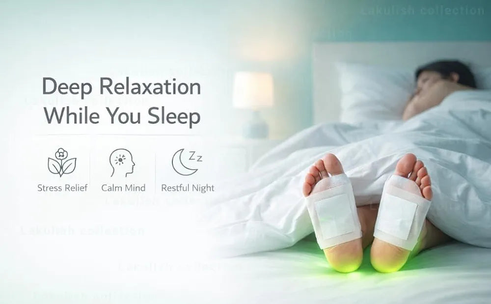 Herbal And Gentle Ingredient Detox Foot Pads, Natural Ingredients for Sleep Aid