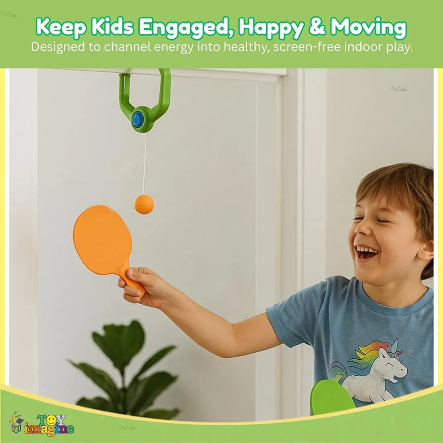 Indoor Hanging Table Tennis Trainer for Kids