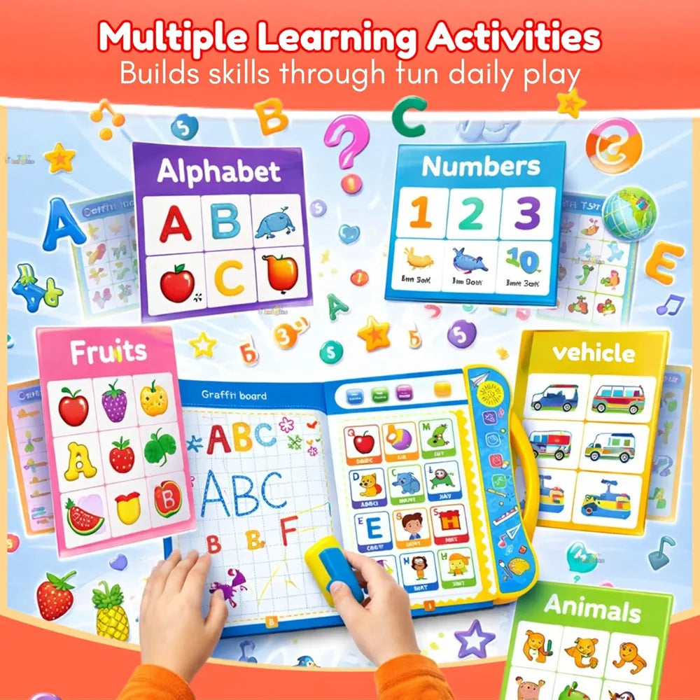 The Ultimate 2-in-1 Smart Intelligence Sound Book for Kids