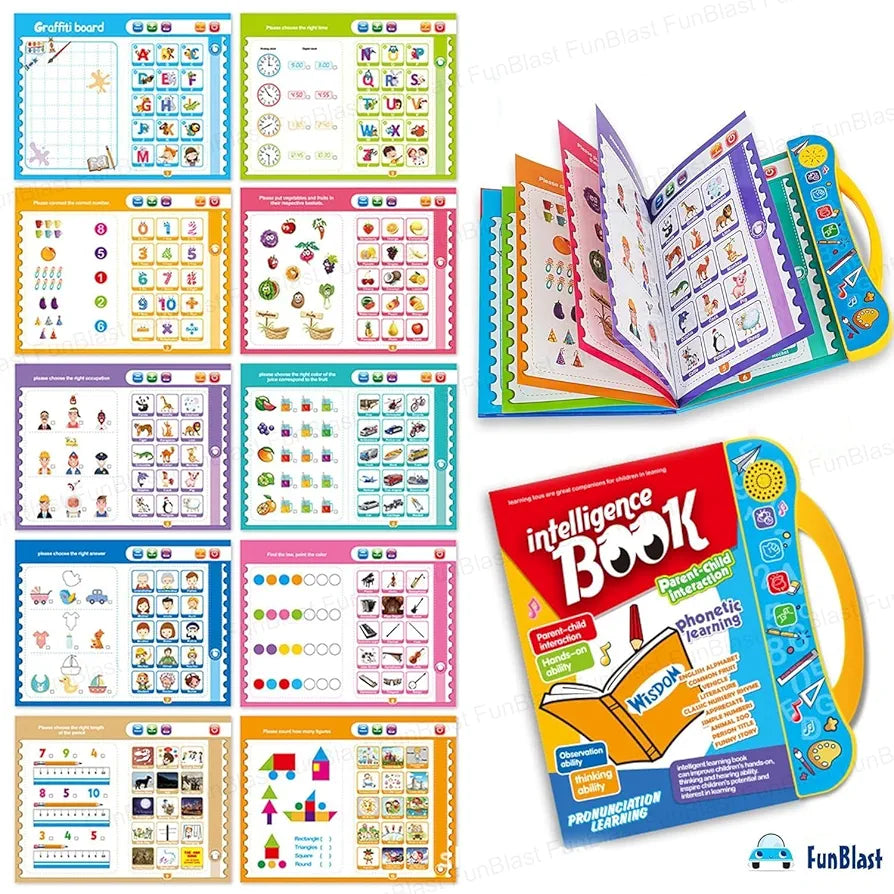 The Ultimate 2-in-1 Smart Intelligence Sound Book for Kids