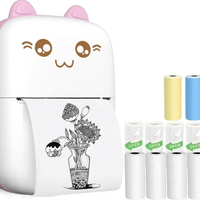 Cute Pocket-Sized Bluetooth Mini Printer