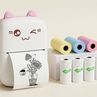Cute Pocket-Sized Bluetooth Mini Printer