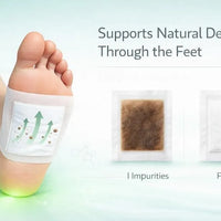 Herbal And Gentle Ingredient Detox Foot Pads, Natural Ingredients for Sleep Aid