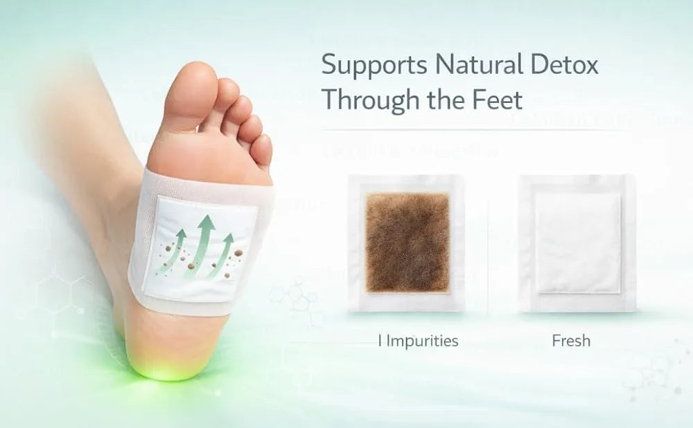 Herbal And Gentle Ingredient Detox Foot Pads, Natural Ingredients for Sleep Aid