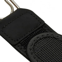 Buckleless Belt for Men & Women – 2 Pack Tactical Metal Hook Elastic Invisible WaistBelt, No Buckle Clip On EDC Belt for Jeans, Work & Outdoor