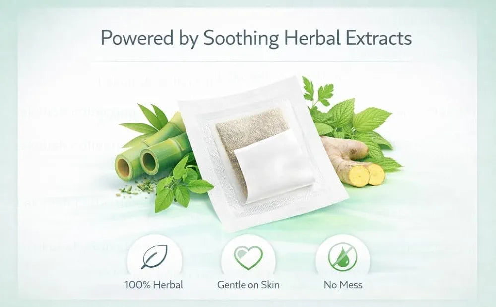 Herbal And Gentle Ingredient Detox Foot Pads, Natural Ingredients for Sleep Aid