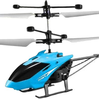 Helicopter Toy for Boys Age 4+, Safety Sensor, 320 RPM Motor, 2.6 Remote, Rechargeable Battery, LED Lights I