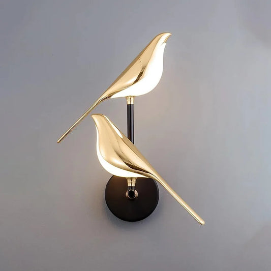 kinis Golden Bird Led Wall Light