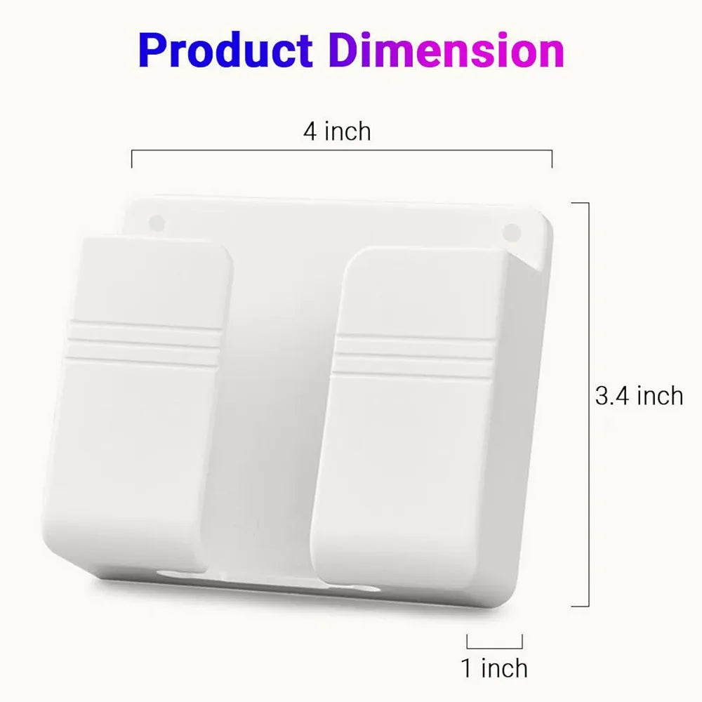 Mobile Phone Charging Stand,Multi-Functional Storage Holder,Bedside Fixed Rack,Bedroom (Pack of 2)