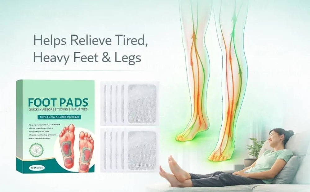 Herbal And Gentle Ingredient Detox Foot Pads, Natural Ingredients for Sleep Aid