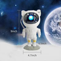 Storio Plastic Baby Toys Astronaut Galaxy Projector with Remote Control - 360° Adjustable