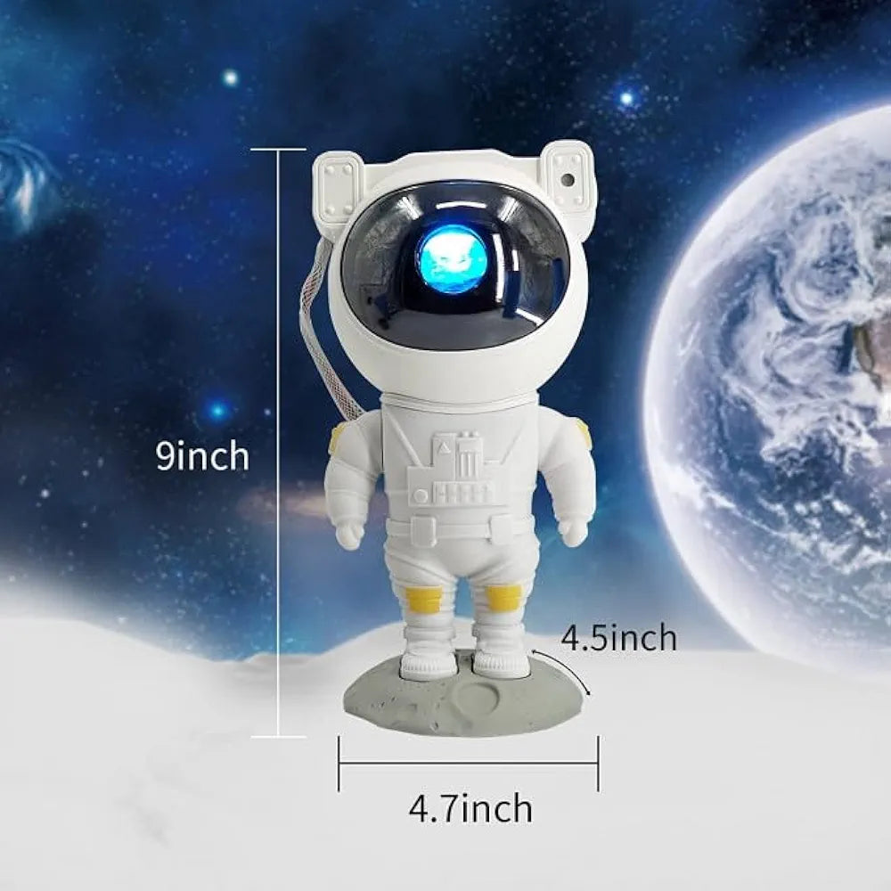 Storio Plastic Baby Toys Astronaut Galaxy Projector with Remote Control - 360° Adjustable
