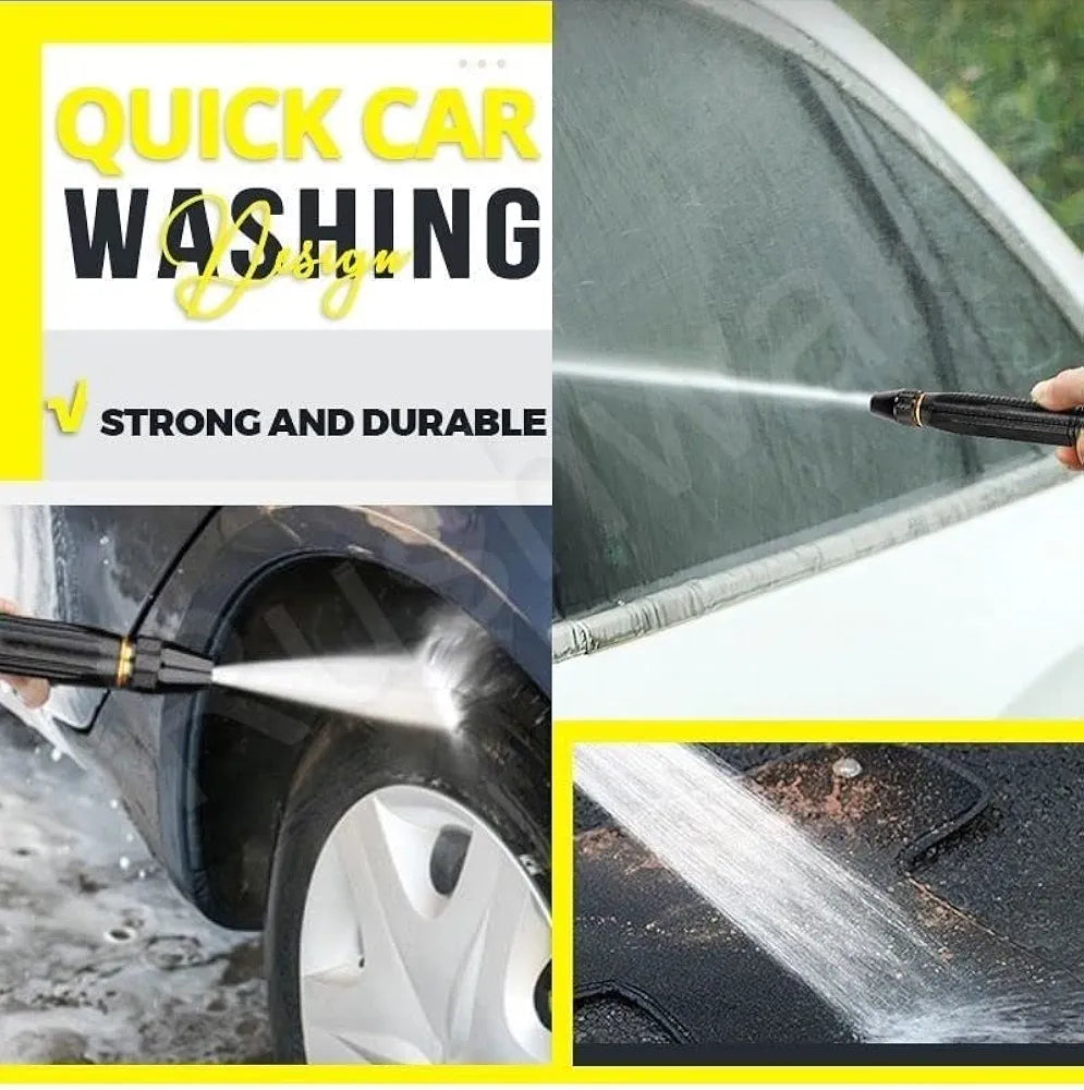 Portable High Pressure Washing Water Nozzle with 3 attachments