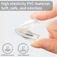 Pack of 20 Silicone Corner Protectors | Baby Proofing Edge & Corner Guards for Sharp Edges, Table, Bed & Furniture | Child Safety Cushion for Baby Proofing