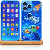 Educational Phone Type-C Rechargeable Musical Toy 28 Functions, Alphabet, Numbers, Varnmala, Animal Sounds, Nursery Rhymes in English & Hindi for Age 2 &10 Years (Dinosaur Model)
