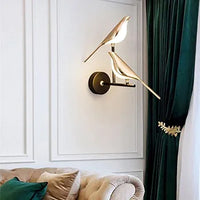 kinis Golden Bird Led Wall Light
