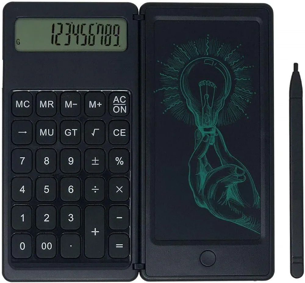 Calcify™ 2-in-1 Smart Calculator with Writing Pad