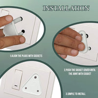 Baby Proofing Socket Plug Covers 36 Pcs – Baby Safety Child Proof Electric Socket Protector for Switch Board, Dummy Plug Cover Guards for Kids Safety
