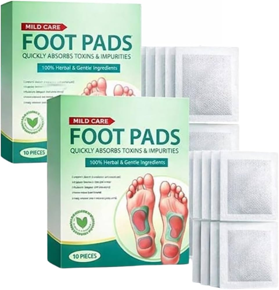 Herbal And Gentle Ingredient Detox Foot Pads, Natural Ingredients for Sleep Aid
