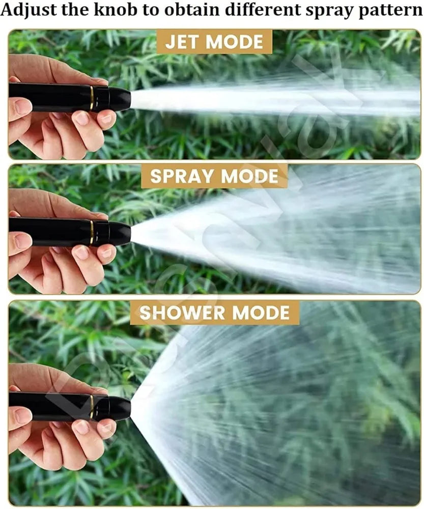 Portable High Pressure Washing Water Nozzle with 3 attachments
