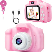Kids Digital Camera for Boys & Girls Age 3–12, 3.0MP Mini Toy Camera with 1080P HD Video, 2-Inch Screen, USB