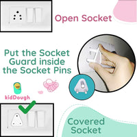 Baby Proofing Socket Plug Covers 36 Pcs – Baby Safety Child Proof Electric Socket Protector for Switch Board, Dummy Plug Cover Guards for Kids Safety