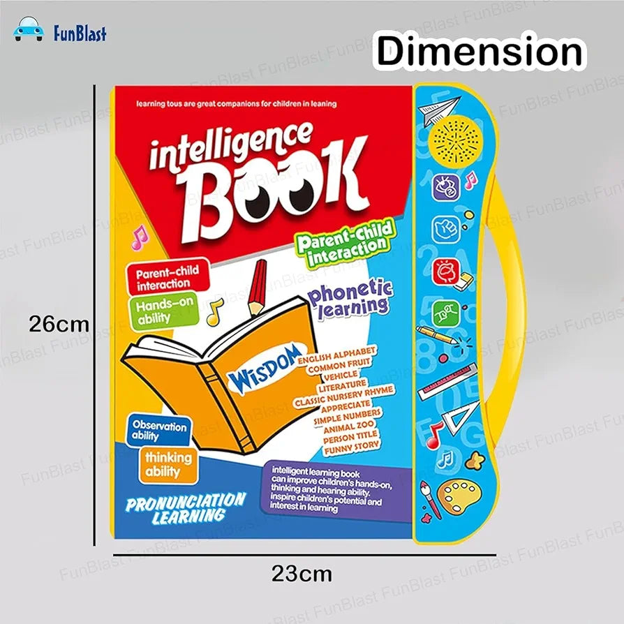 The Ultimate 2-in-1 Smart Intelligence Sound Book for Kids