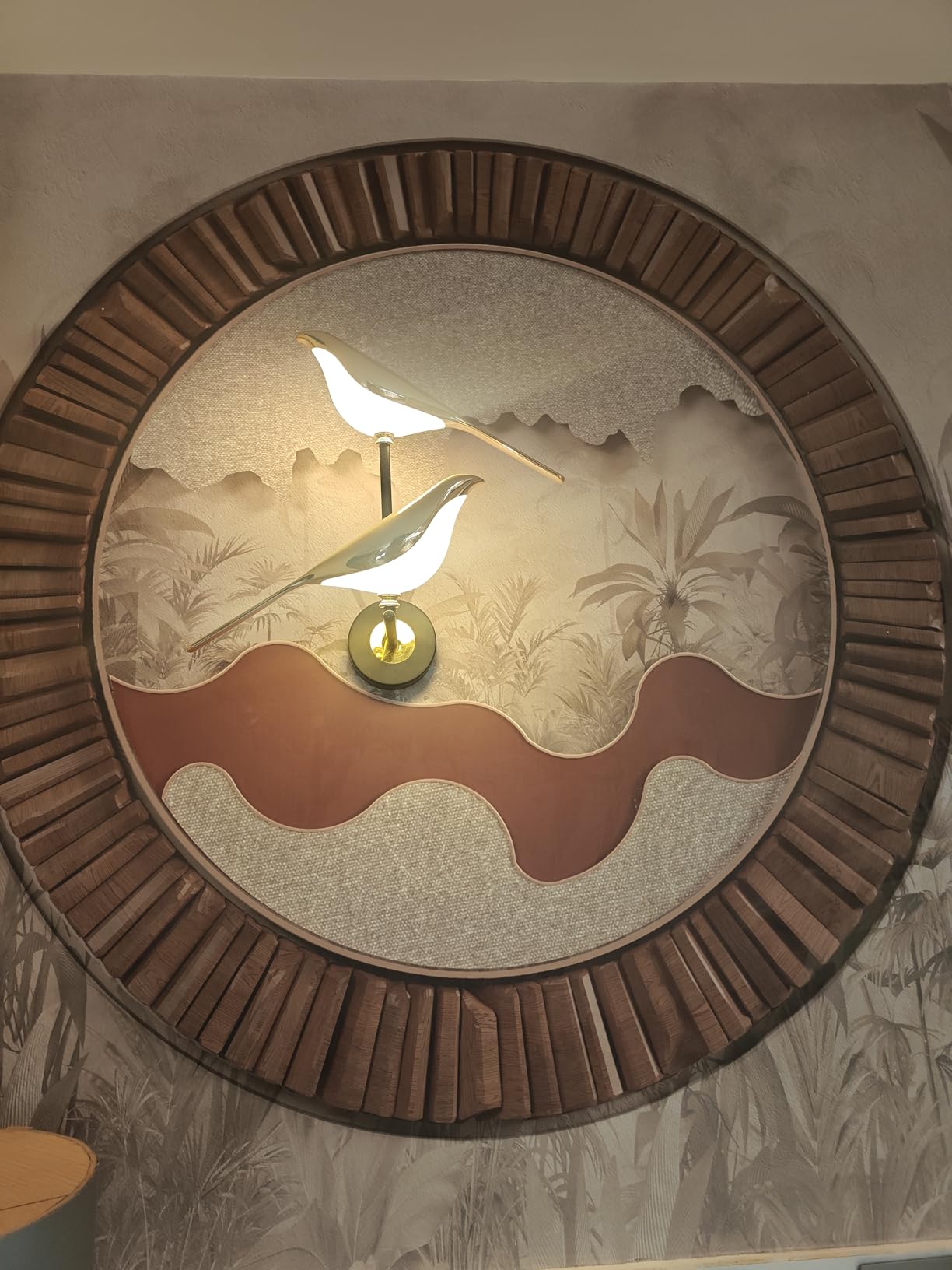 kinis Golden Bird Led Wall Light